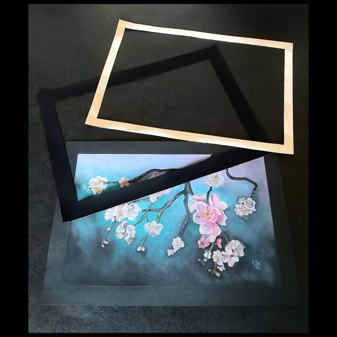 鉛筆手書き絵画盆栽の枝