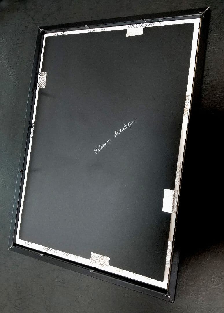 鉛筆手書き絵画盆栽の枝