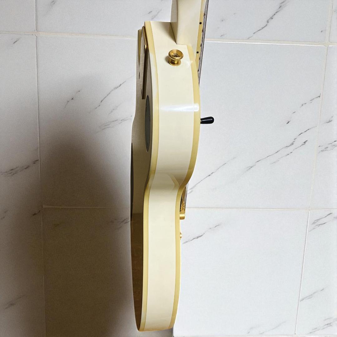 希少品 動作品 Juno レスポール エレキギター ホワイト