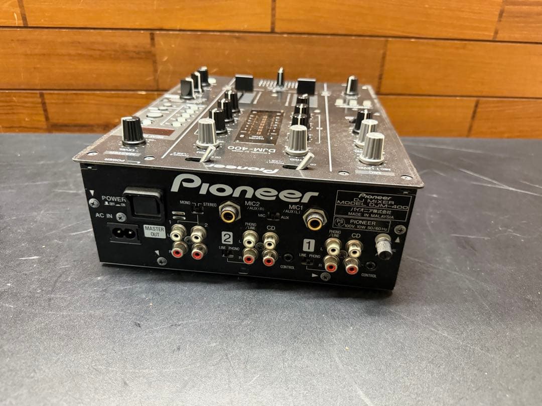 Pioneer DJM-400 人気DJミキサー