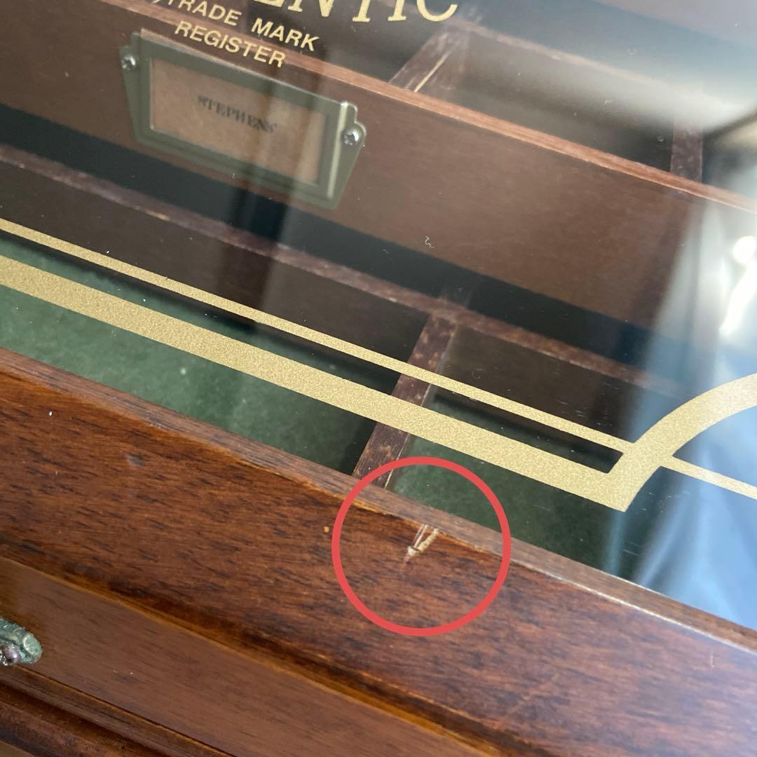 STEPHENS’ 1936 AUTHENTIC 木製コレクションボックス