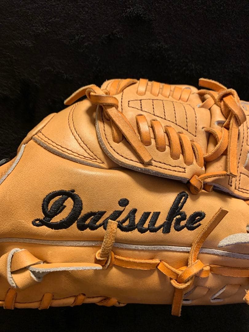 【希少】松坂大輔モデル/サイン入り/信義作/MIZUNO /ビッグM