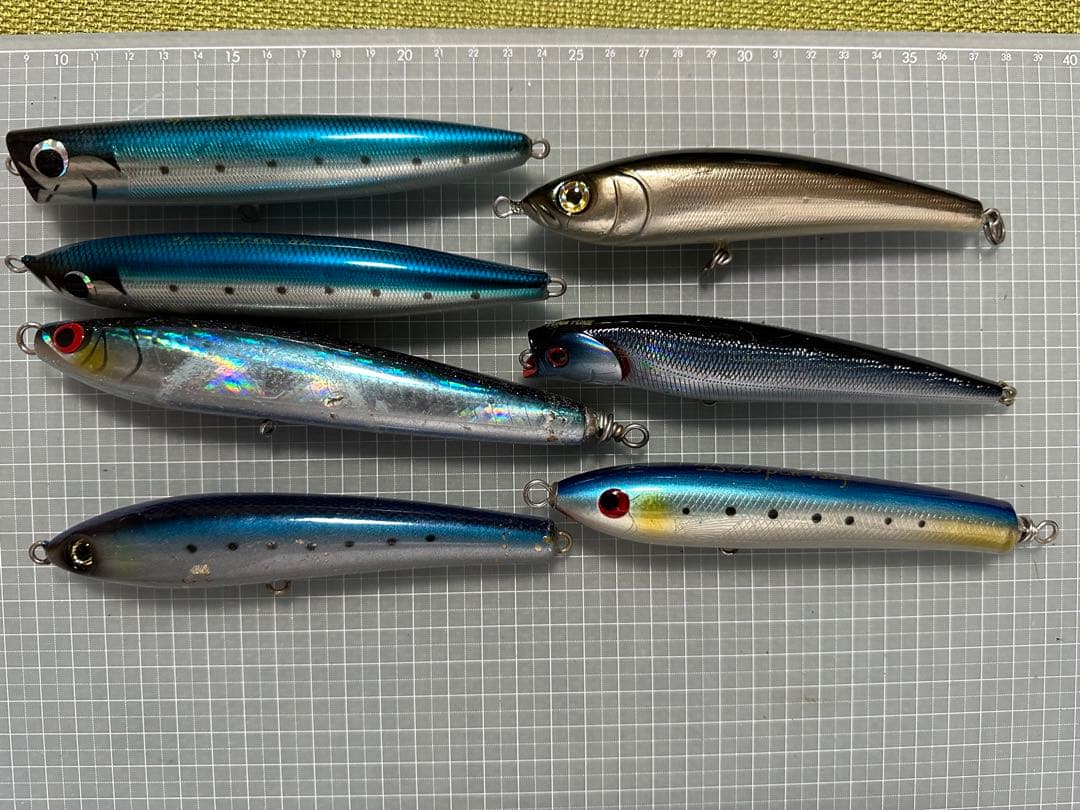 青物トップルアー　7点セット