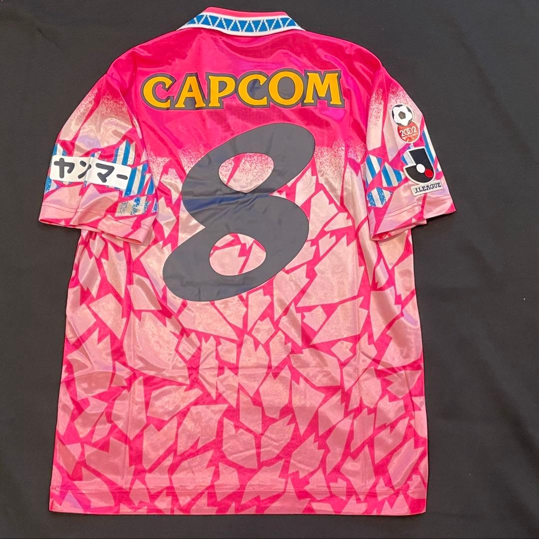 【超希少・美品】1995年 セレッソ大阪 ミズノ製 ホームユ M 8・森島