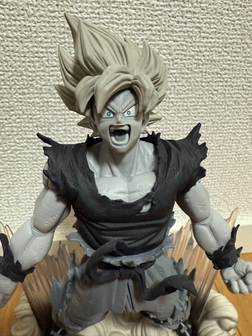 SUPER MASTER STARS DIORAMA 悟空 04 D賞　モノクロ