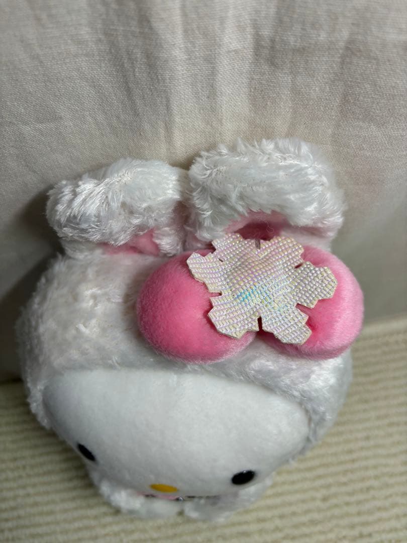 北海道限定 ハローキティ 雪うさぎ ぬいぐるみ サンリオ Sanrio