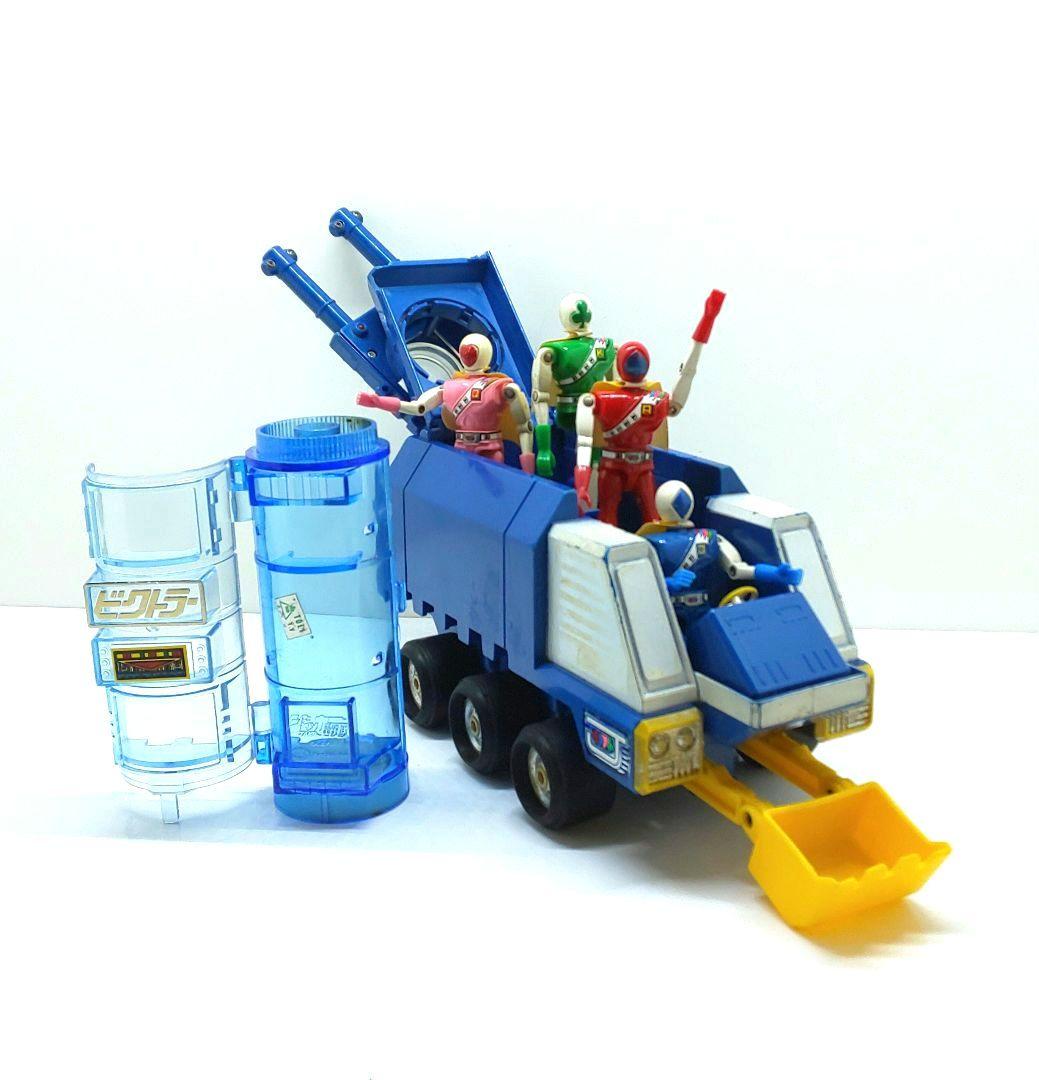 ❣️ポピー◎ビクトラー♠ジャッカー電撃隊✨昭和/特撮/当時物/ミクロマン