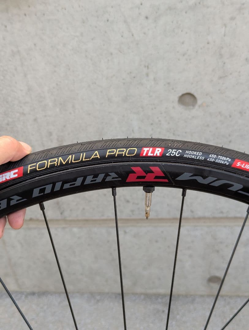 フルクラムラピッドレッド900db ホイールセットタイヤ付き