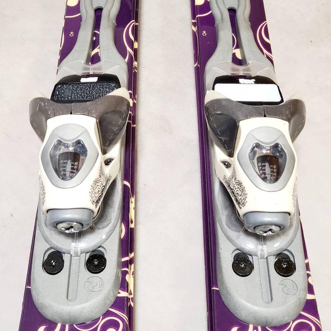 【スキー4点セット】ROSSIGNOL 154cm SALOMON 23cm