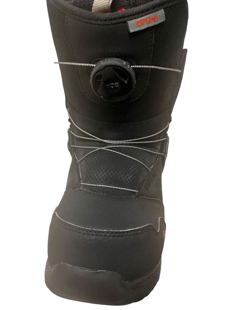 子ども用スノーボードブーツ BOAシステム ブラック２４㌢