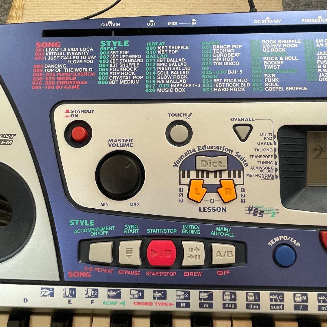 YAMAHA PSR-260 61鍵盤 MIDIキーボード 電子ピアノ 動作品