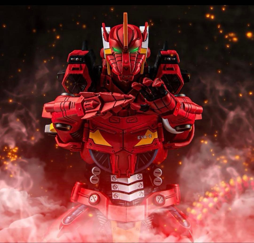ゴジラ対エヴァンゲリオン 3式機龍〈改〉 エヴァ2号機カラーVer.