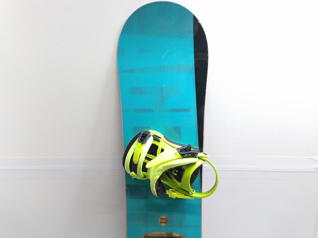 ROMESDS AGENT155 + ユニオン S/Mサイズ スノーボード ◇