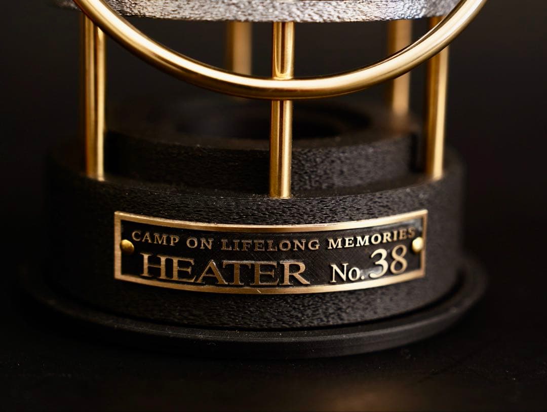 ライト・ランタン heater38 BLACK