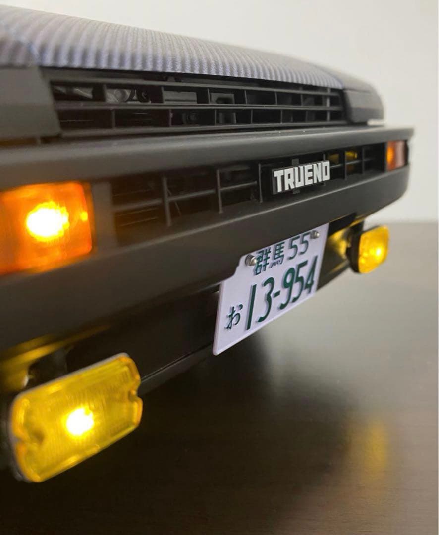 ディアゴスティーニ スプリンタートレノ 1/8 頭文字DのAE86 完成品