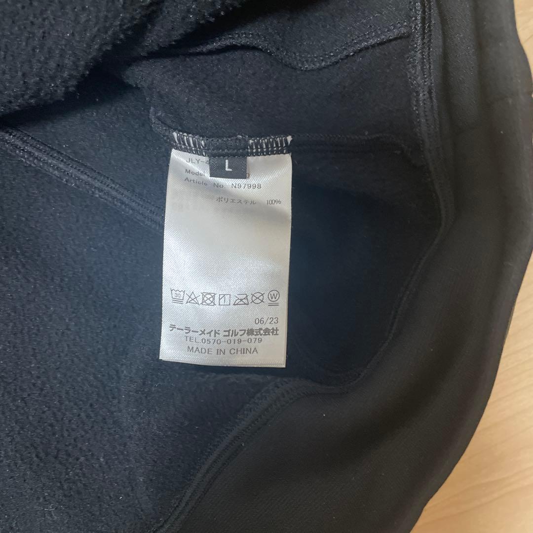 ユナイテッドアローズ テーラーメイド黒 フード付きパーカー 小ロゴ