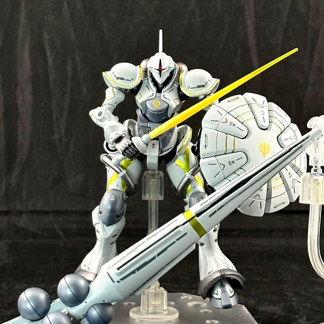 【全塗装完成品】HG エグザベ専用ギャン(ハクジ装備)