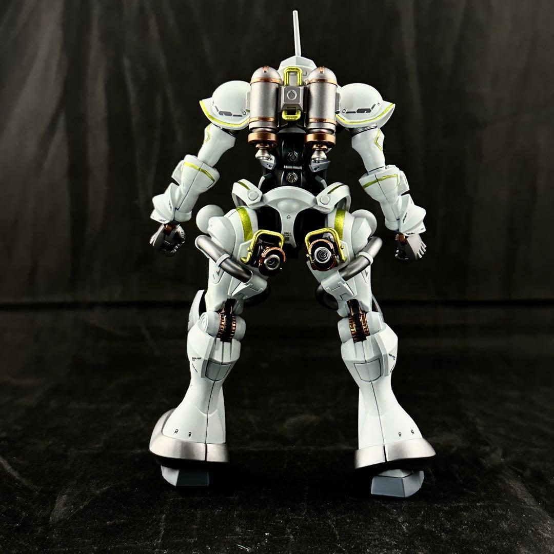 【全塗装完成品】HG エグザベ専用ギャン(ハクジ装備)