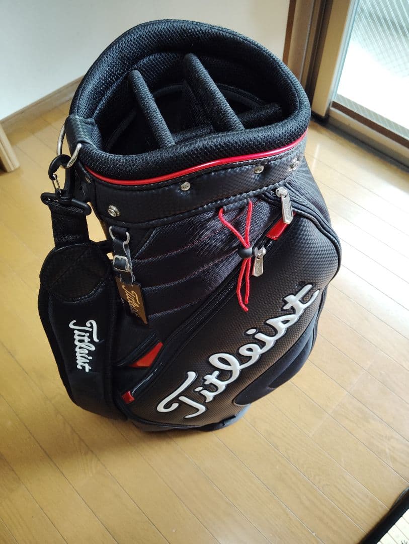 Titleist ゴルフキャディバッグ ブラック