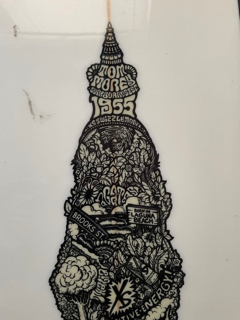 Tom Morey×Tyler Warrenサーフボード（ファンボード)ケース付
