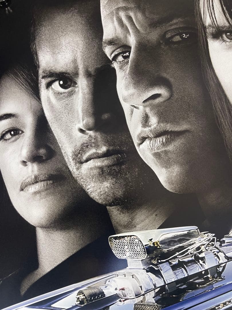 *枚数限定*映画館用片面印刷ポスターUS版:ワイルドスピード MAX