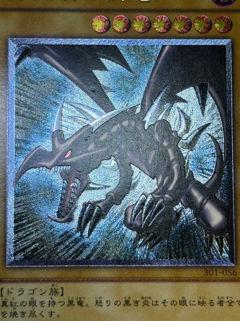 海*蔵様 新品とはいきませんが。綺麗です。真紅眼の黒竜 レリーフ 親知らず 30