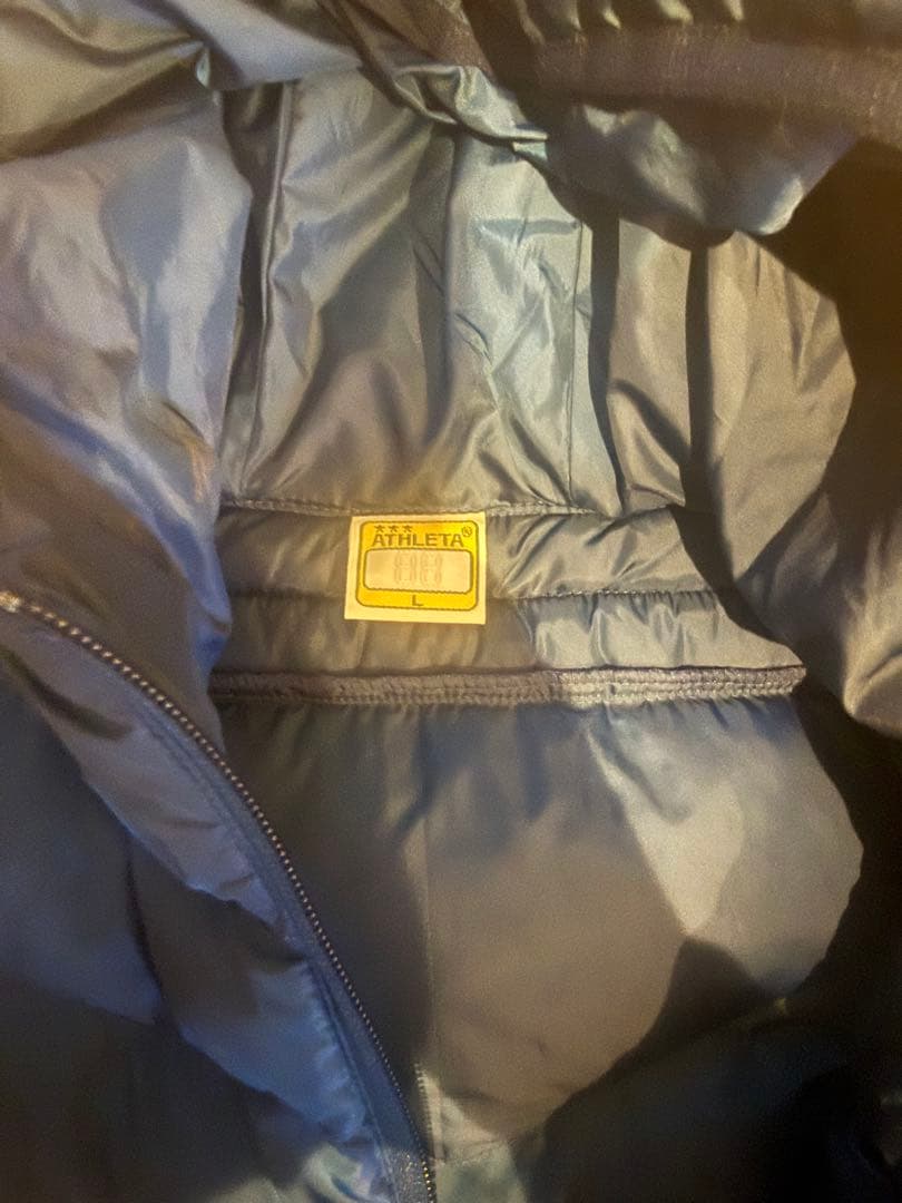 ATHLETA ピステ・ウィンドブレーカー セット ネイビー