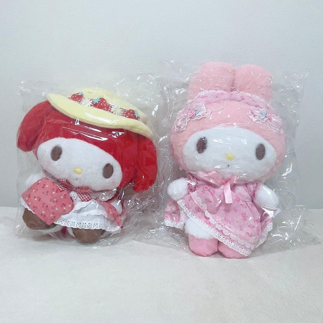 【レア】 マイメロディ バースデードール アカメロ モモメロ ぬいぐるみ セット