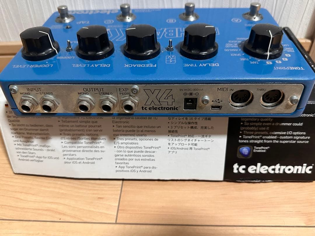 tc electronic Flashback X4 ディレイ＆ルーパー
