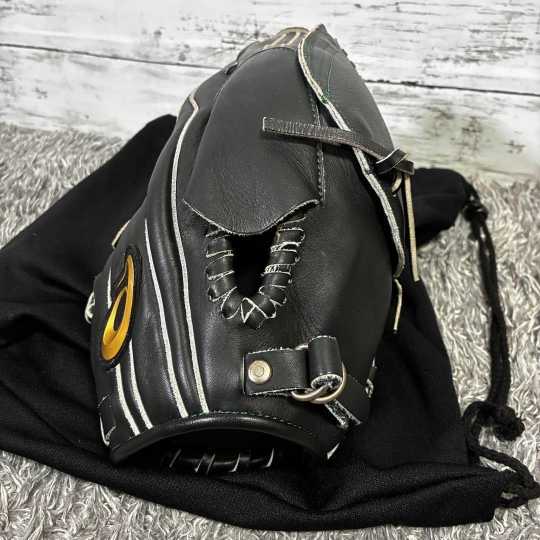 【美品】アシックス ダルビッシュ有モデル 軟式 投手用 グローブ 右投げ 限定品