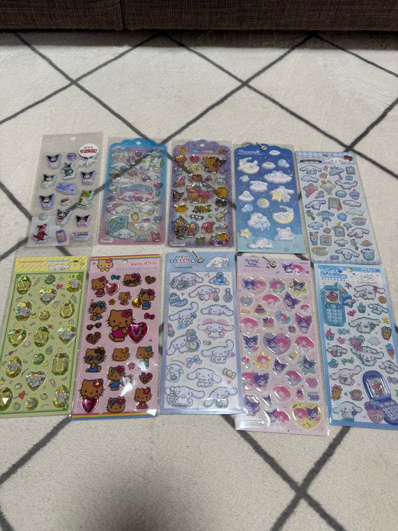 ボンボンドロップ　うるちゅる　シール　50点＋手帳　まとめ売り