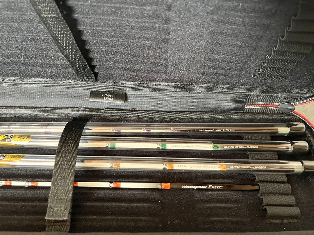 シマノ ワカサギ竿 ４本セット ケース付き