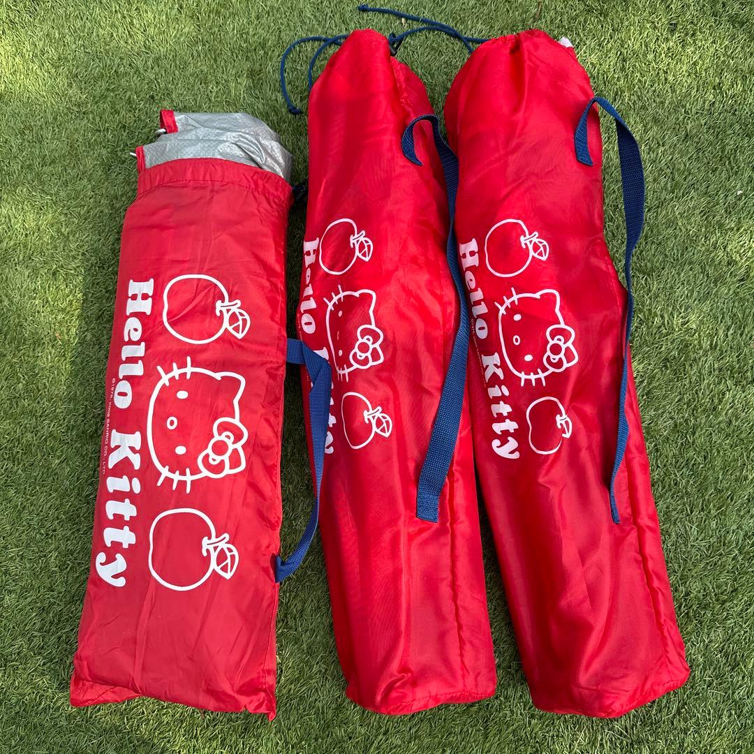 Coleman Hello Kitty サンシェード　コンパクトチェア ３点