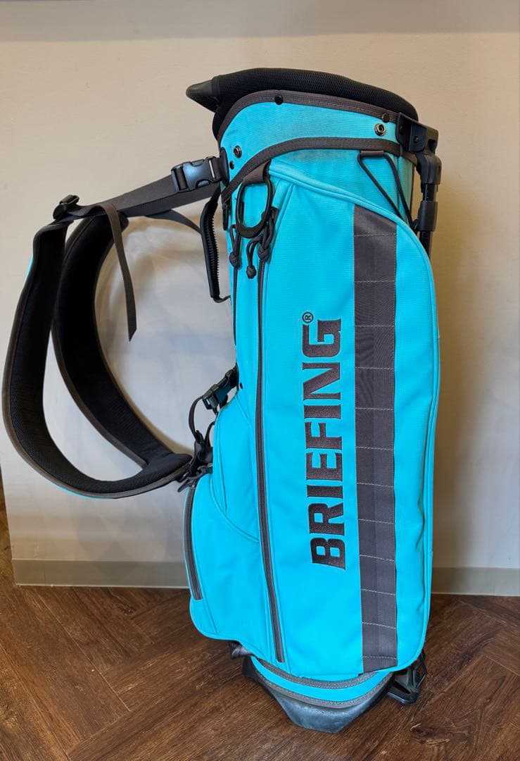 briefing キャディバッグ　アクア