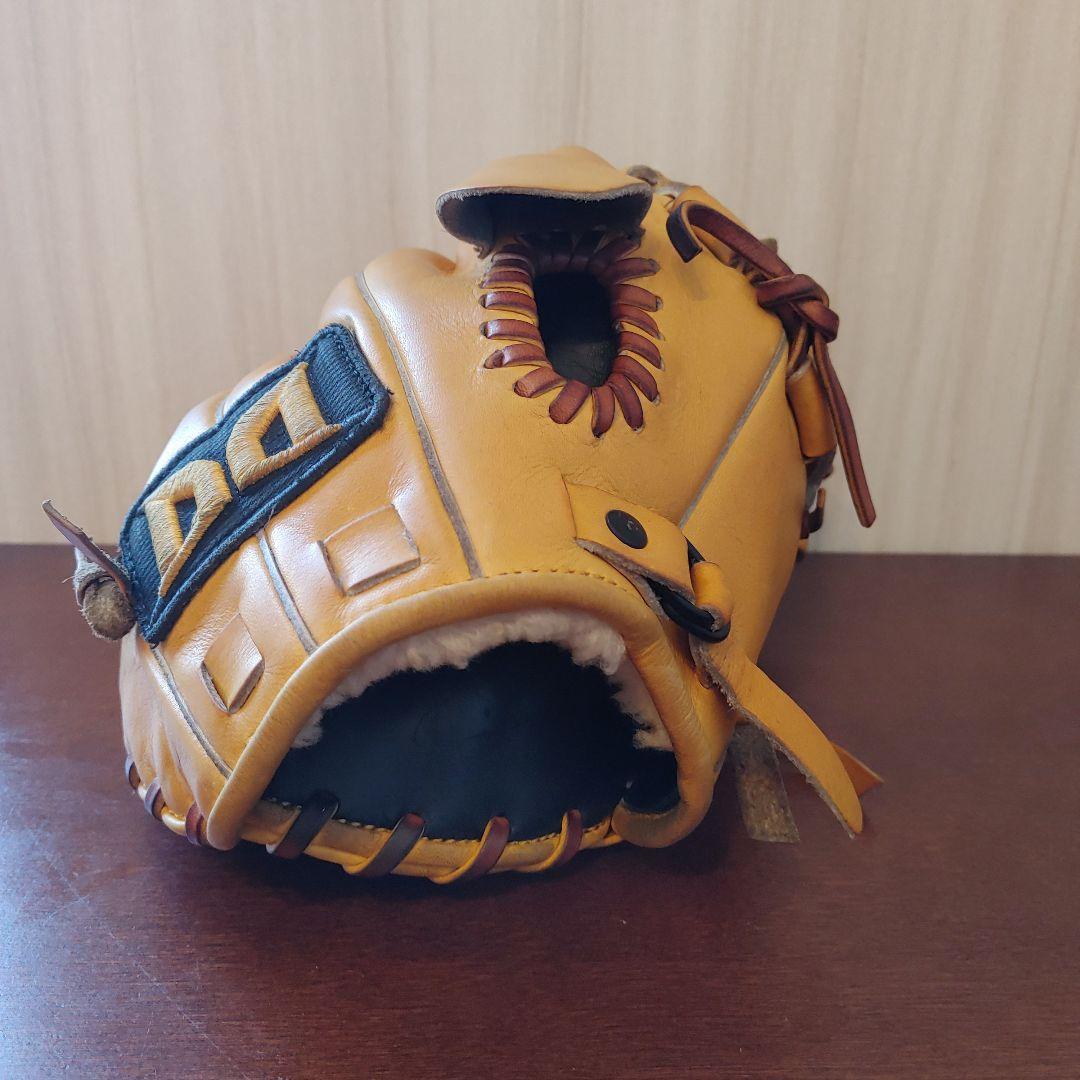 ダビド　プロ　軟式　投手用　大人　グローブ イエロー　ライナーバック