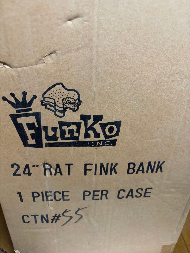 ラットフィンク　BIG サイズバンク【美品】　高さ約60センチ