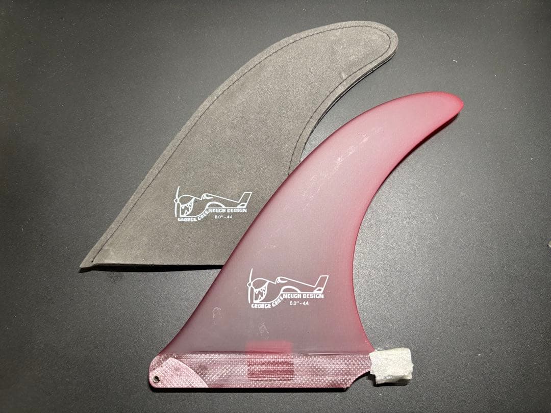 新品未使用・TRUE AMES Greenough 4A 8.0 シングルフィン