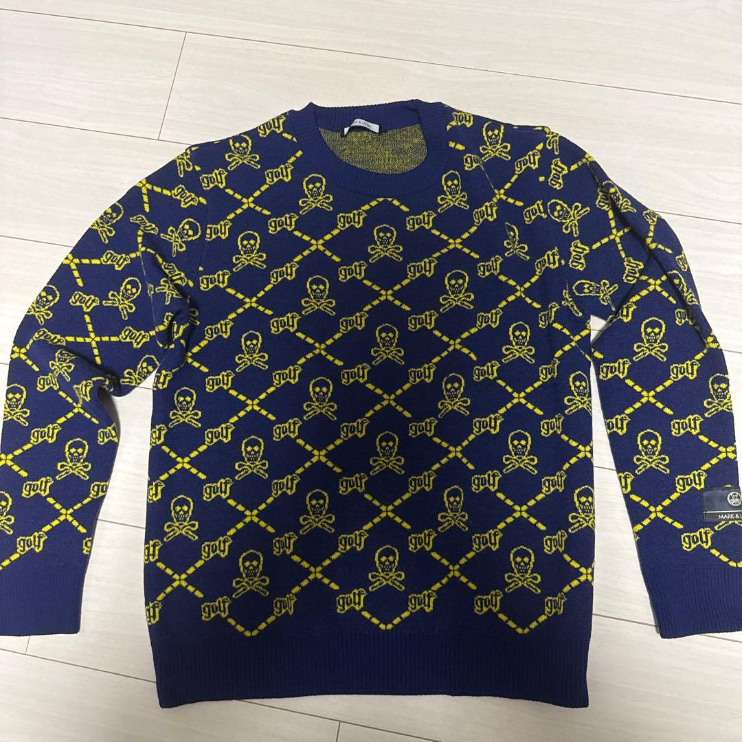 MARK & LONA スカル柄セーター