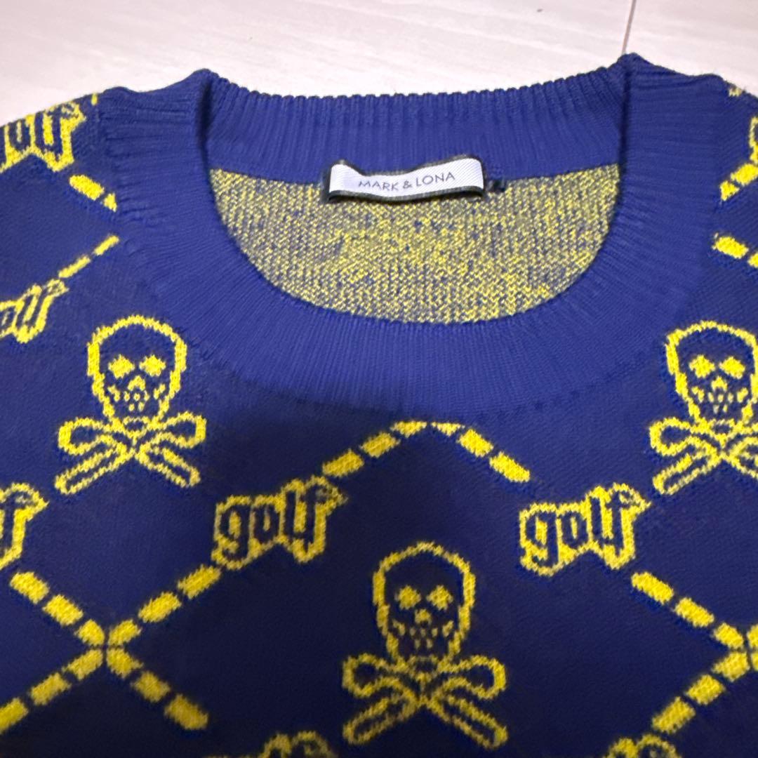 MARK & LONA スカル柄セーター