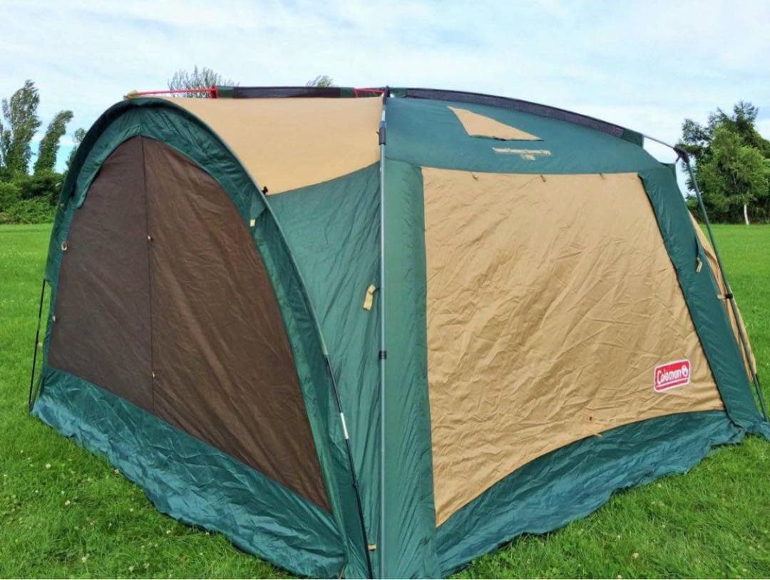 コールマン Coleman トンネルコネクトスクリーンタープ 美品 付属品完備