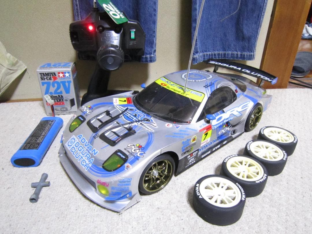 動作確認済み タミヤ 1/10 フルセット ORC 雨宮 SGC-7 RX-7