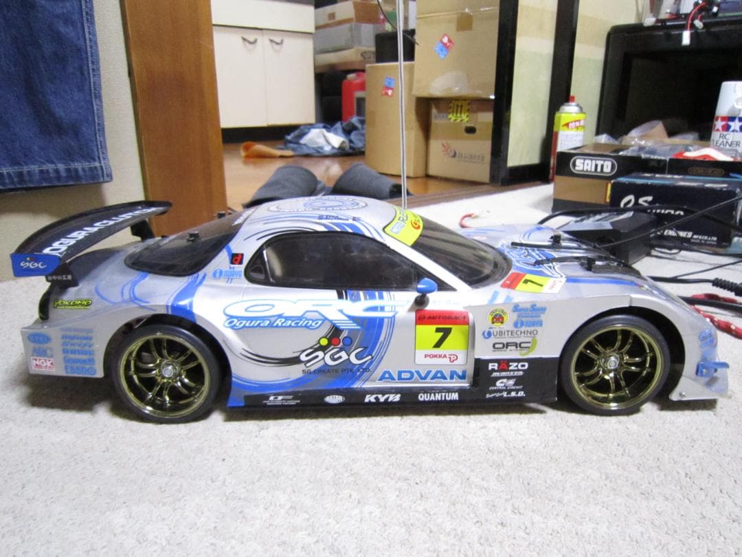 動作確認済み タミヤ 1/10 フルセット ORC 雨宮 SGC-7 RX-7