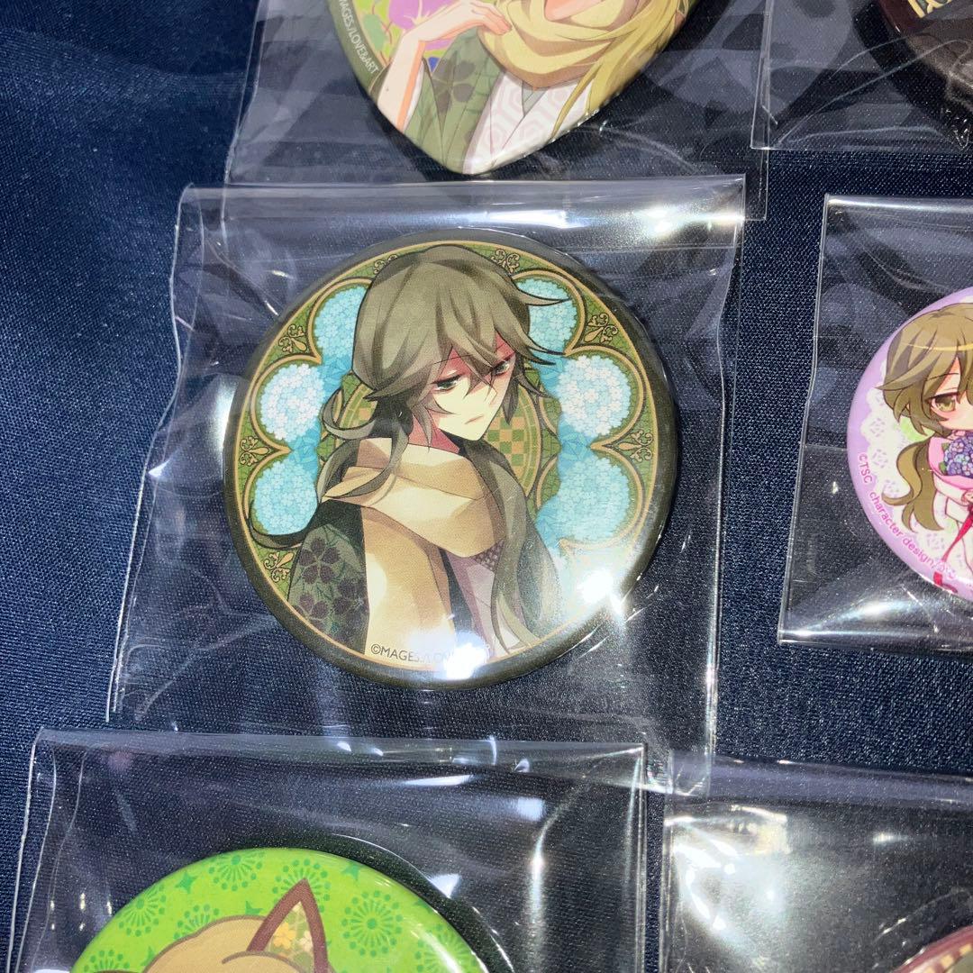 めいこい 明治東亰恋伽 菱田春草 缶バッジ　まとめ売り　中古