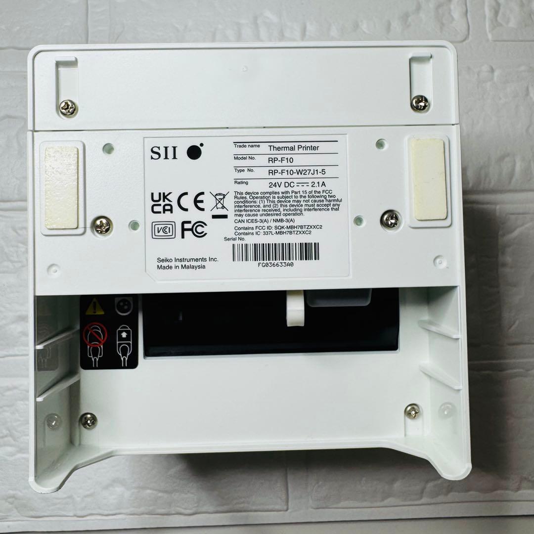 セイコーインスツル RP-F10 Airレジ対応 プリンター＆キャッシュドロアー