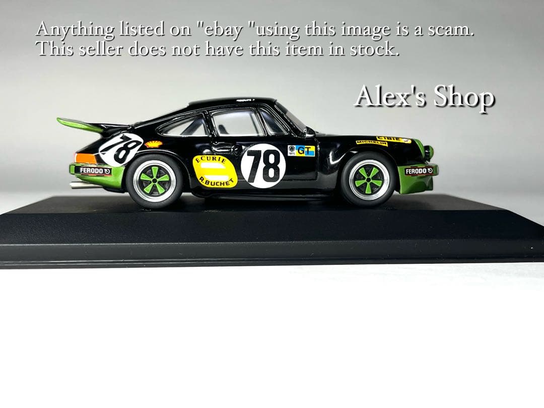 ミニカー TOKOLOSHE - PORSCHE 911 CARRERA RSR 1/43