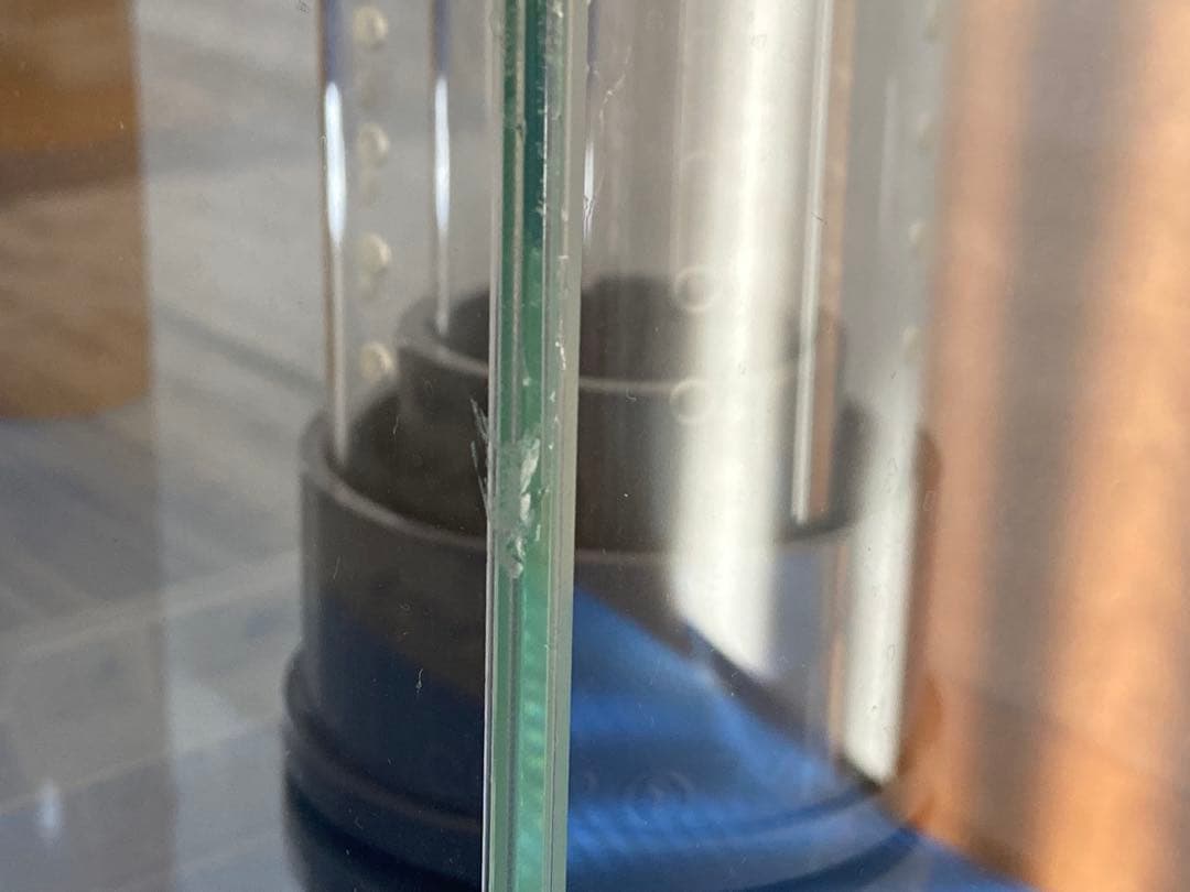 【引き取り限定】オーバーフロー3重管ガラス水槽　60㌢×奥行20㌢×高さ30㌢