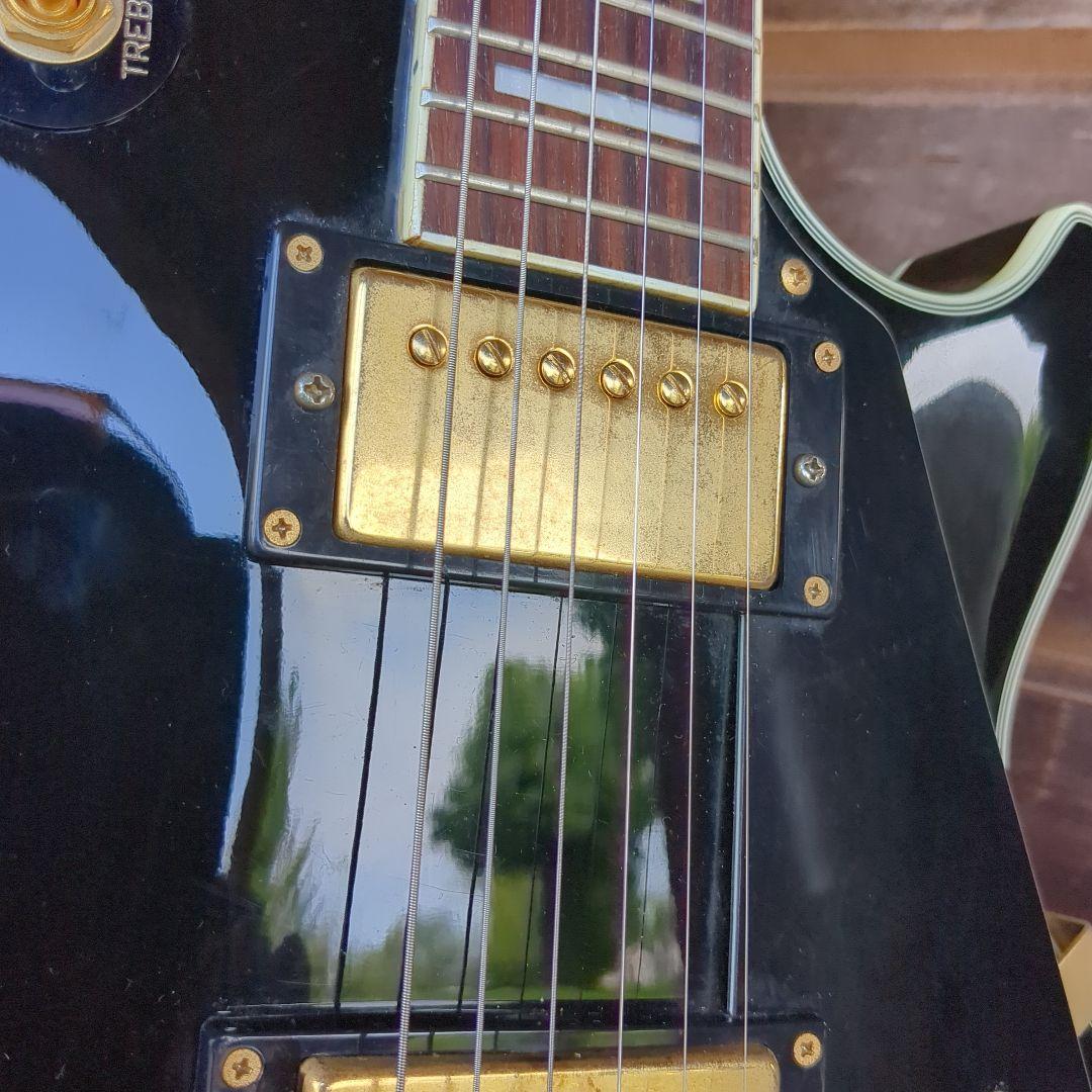 ノンブランド ブラック エレキギター ロックギタリスト応援