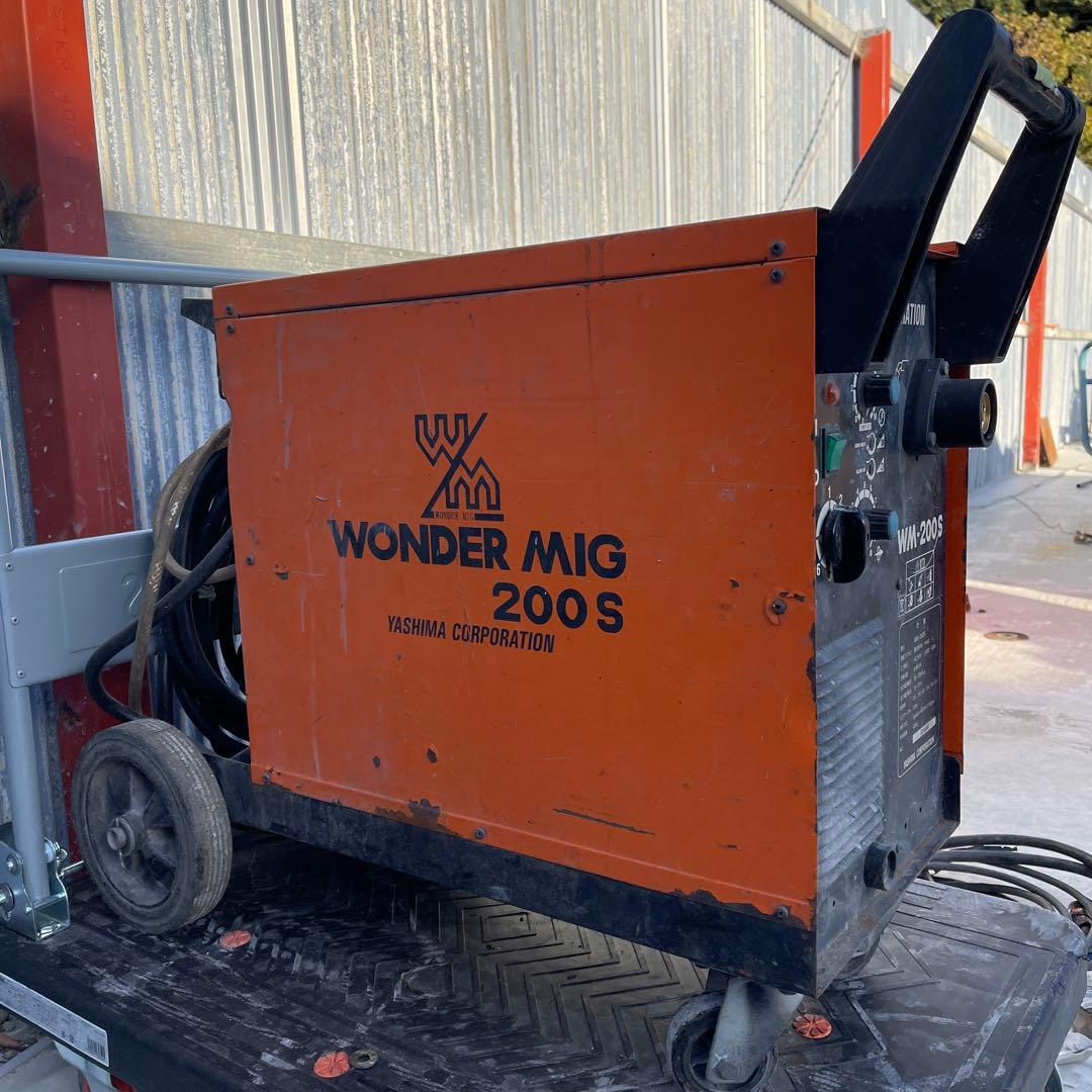 YASHIMAヤシマ半自動溶接機ワンダーミグWM-200S