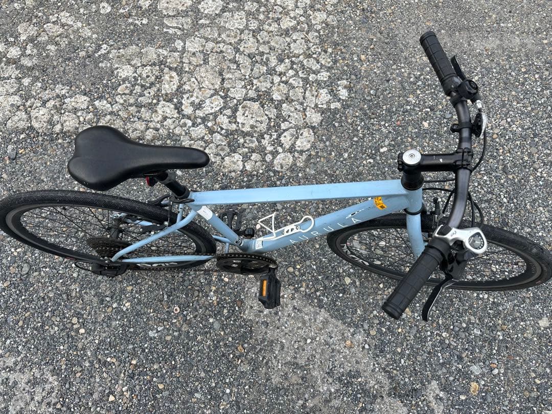 AURULA クロスバイク 26インチ ライトブルー