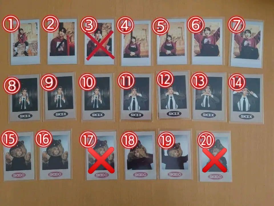 straykids スキズ ジソン ポラロイド